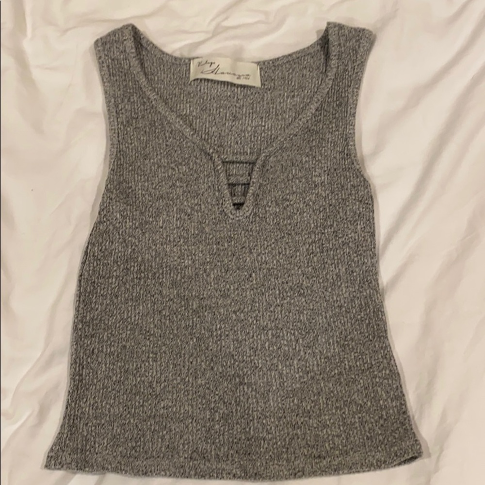 Gray Tank Top